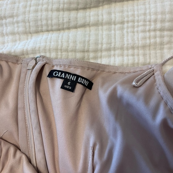 Gianni Bini Blush Formal Maxi Dress - Picture 2 of 6